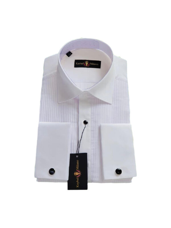 Classic White Tuxedo Shirt