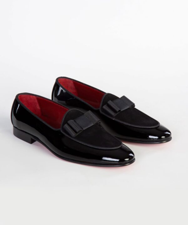 Classic Black Tuxedo Loafers - Image 3