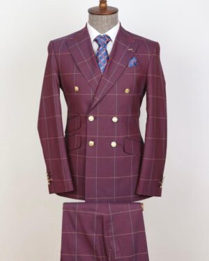 Classic Double Breasted Suit