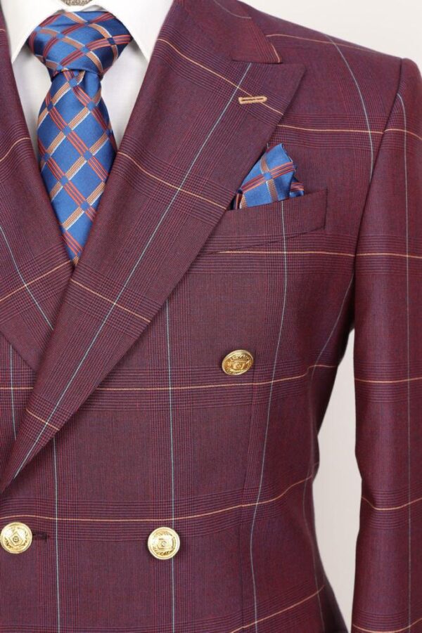 Classic Double Breasted Suit - Image 2