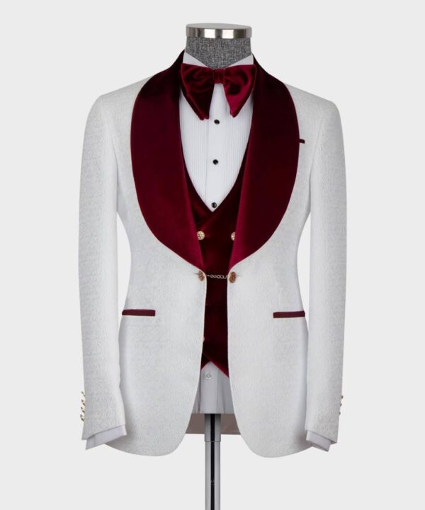 Classic Groom Tuxedo - Image 3