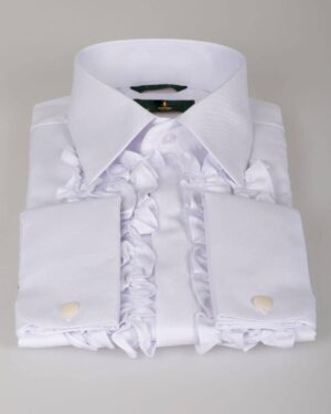 Acme White Tuxedo Shirt