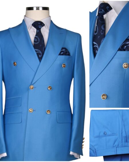Classic Double Breasted Suit