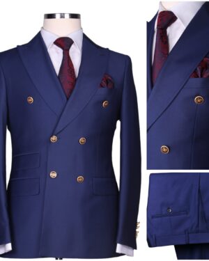 Classic Double Breasted Suit