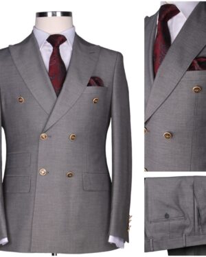 Classic Double Breasted Suit