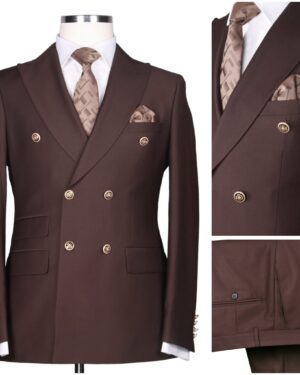 Classic Double Breasted Suit