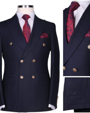 Classic Double Breasted Suit