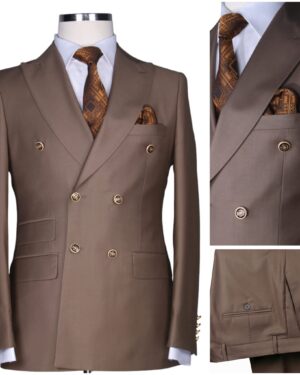 Classic Double Breasted Suit