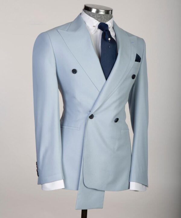 Classic Double Breasted Suit - Image 4