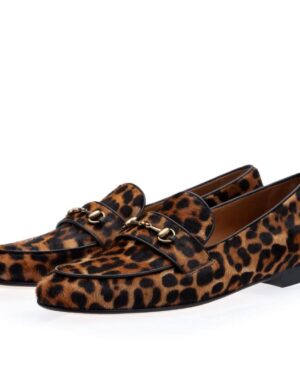 Classic Leopard Loafers