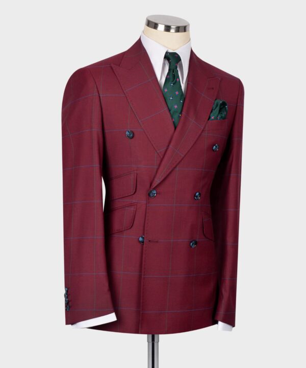 Classic Double Breasted Suit - Image 3