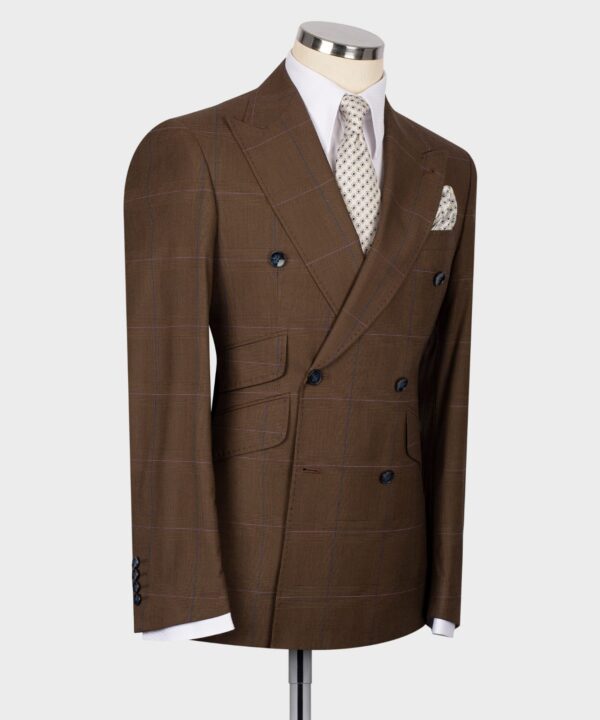 Classic Double Breasted Suit - Image 3