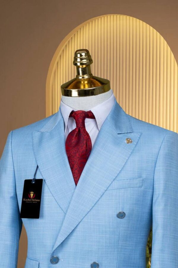 Classic Double Breasted Suit - Image 2