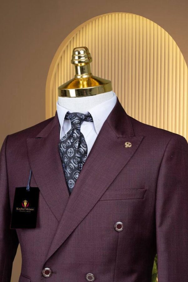 Classic Double Breasted Suit - Image 2