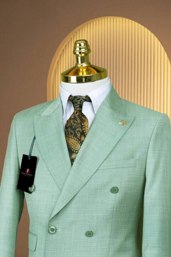 Classic Double Breasted Suit - Image 2