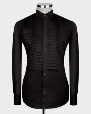 Acme Black Tuxedo Shirt