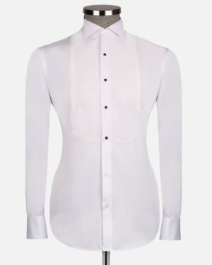 Acme White Tuxedo Shirt