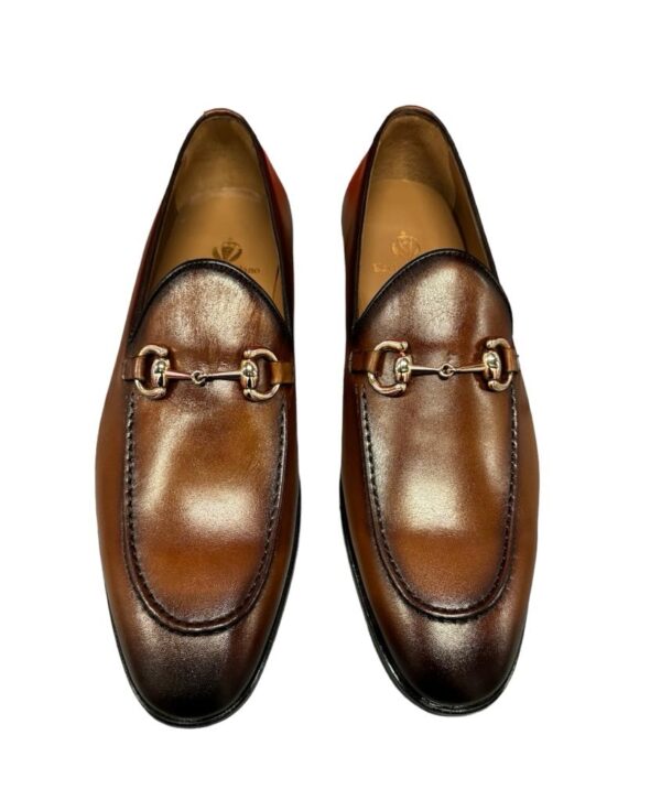 Classic Brown Loafers - Image 2