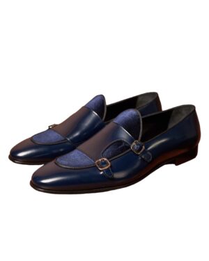 Classic Double Straps Monk Shoes