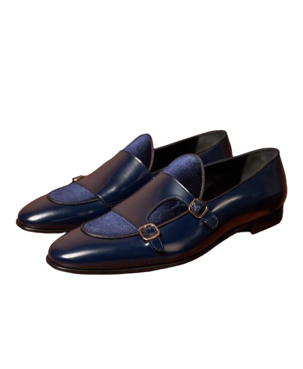 Classic Double Straps Monk Shoes