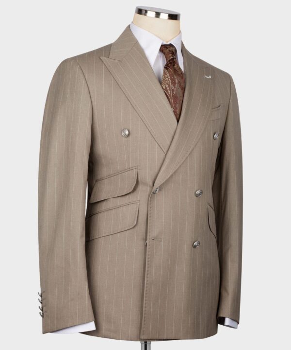 Classic Double Breasted Suit - Image 3