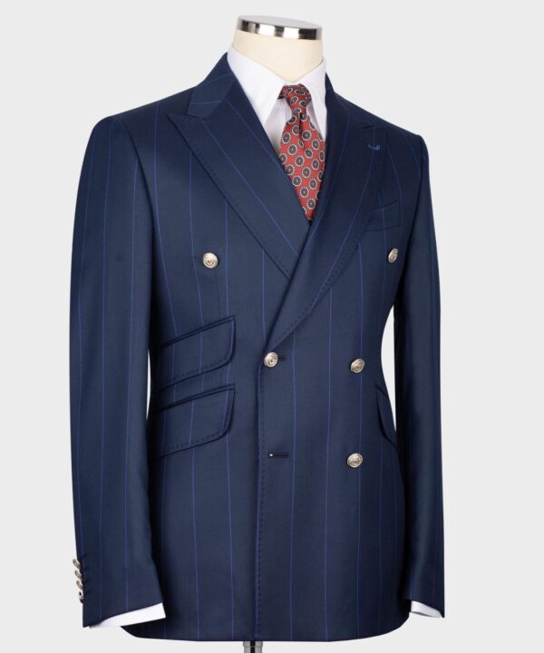 Classic Double Breasted Suit - Image 3