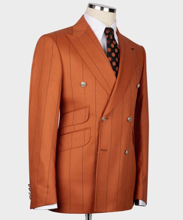 Classic Double Breasted Suit - Image 3