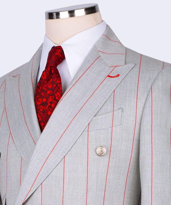 Classic Double Breasted Suit - Image 4