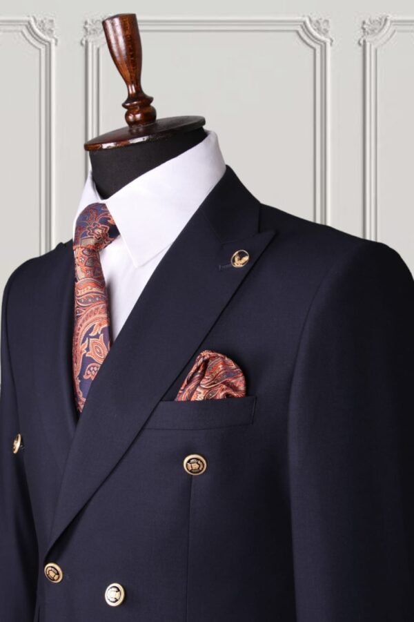 Classic Double Breasted Suit - Image 2