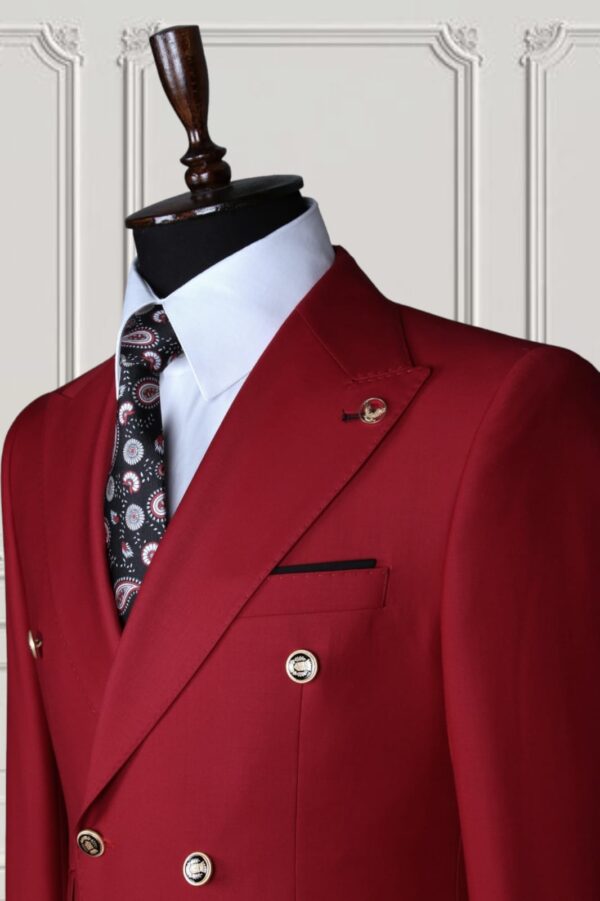 Classic Double Breasted Suit - Image 2