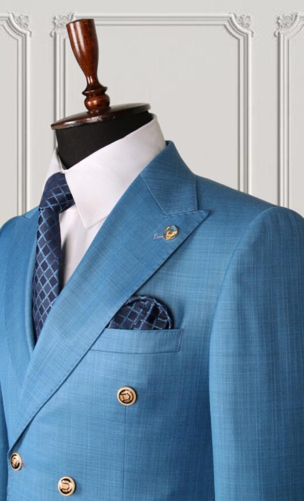 Classic Double Breasted Suit - Image 2