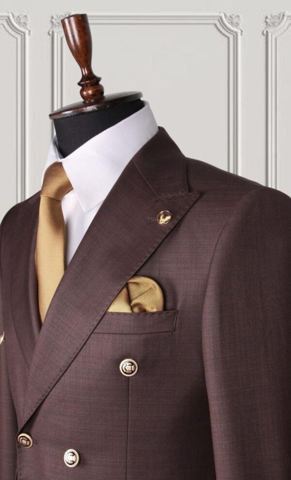 Classic Double Breasted Suit - Image 2