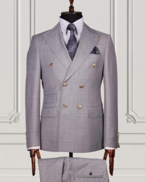 Classic Double Breasted Suit