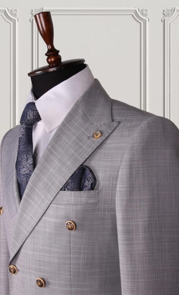 Classic Double Breasted Suit - Image 2