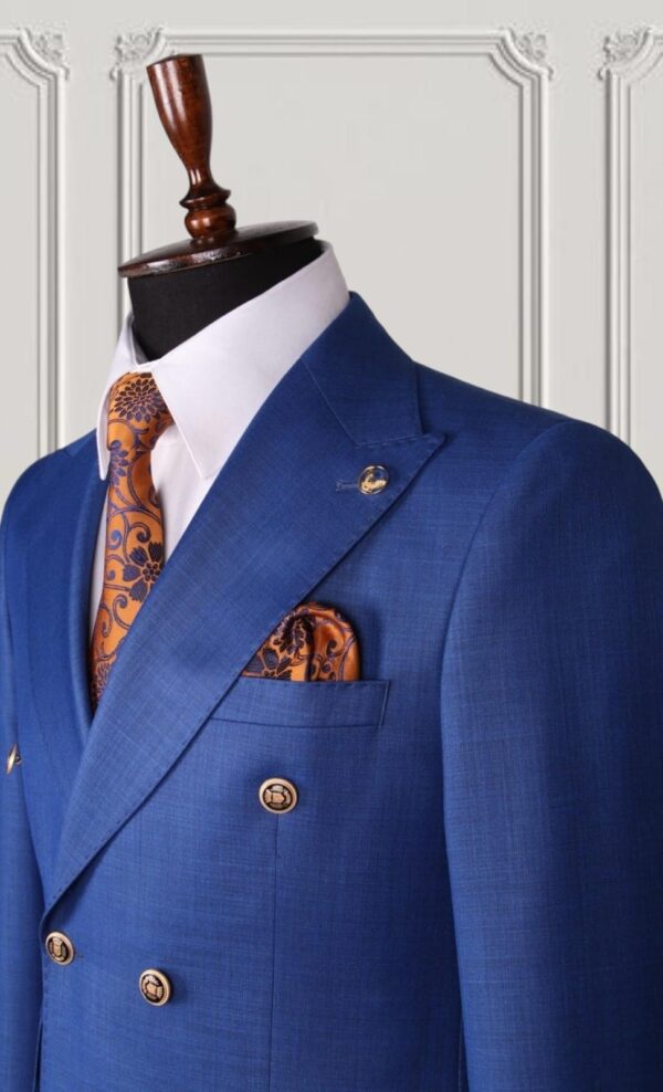 Classic Double Breasted Suit - Image 2