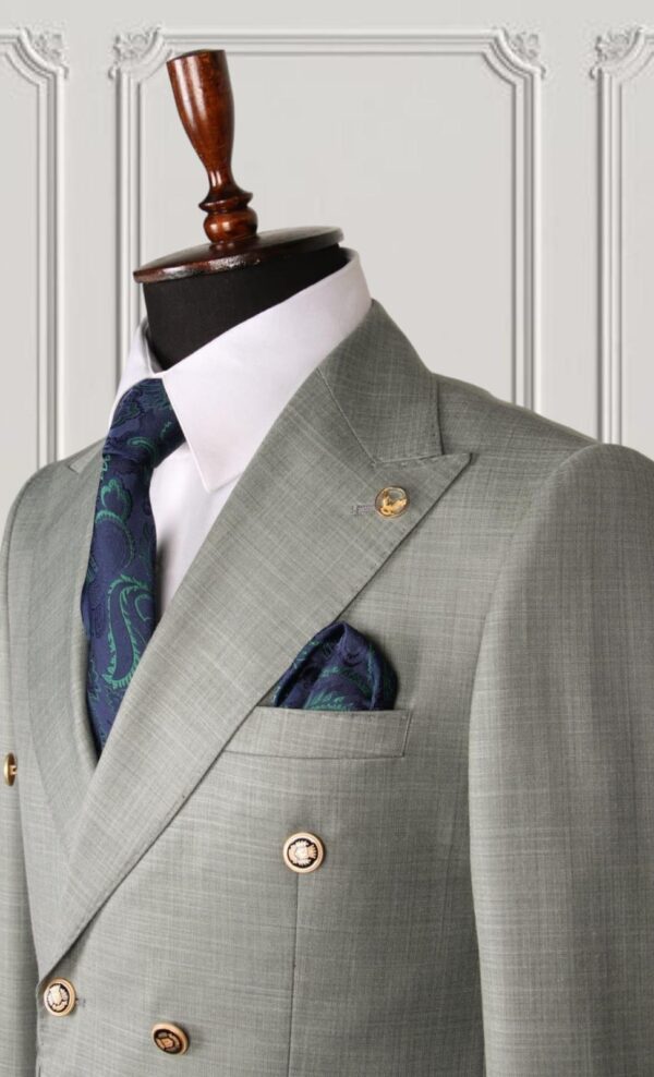 Classic Double Breasted Suit - Image 2
