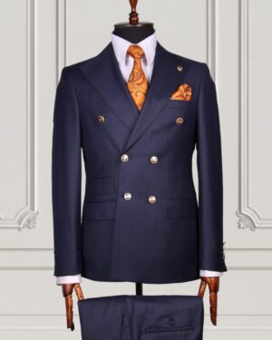 Classic Double Breasted Suit