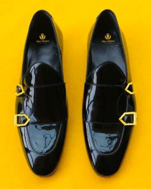 Classic Double Straps Monk Shoes