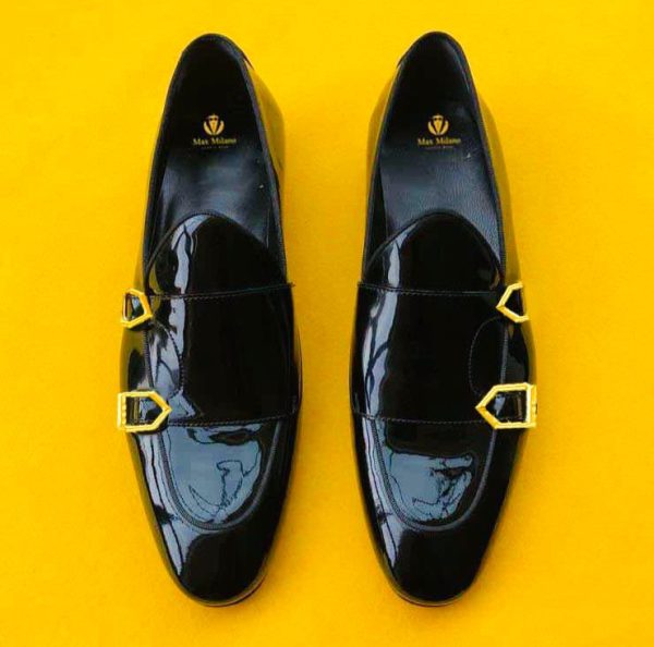 Classic Double Straps Monk Shoes