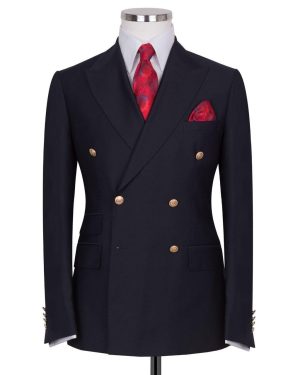 Classic Double-Breasted Suit