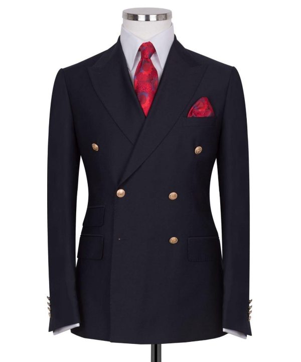 Classic Double-Breasted Suit