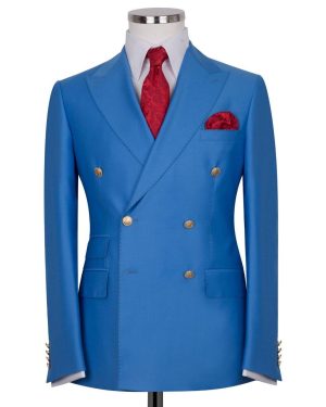 Classic Double-Breasted Suit