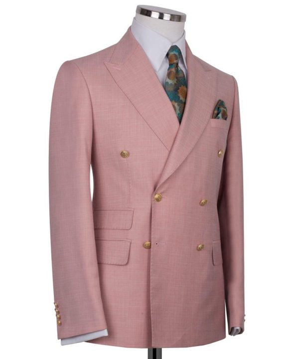 Classic Double-Breasted Suit - Image 3