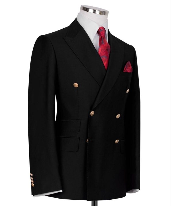 Classic Double-Breasted Suit - Image 3