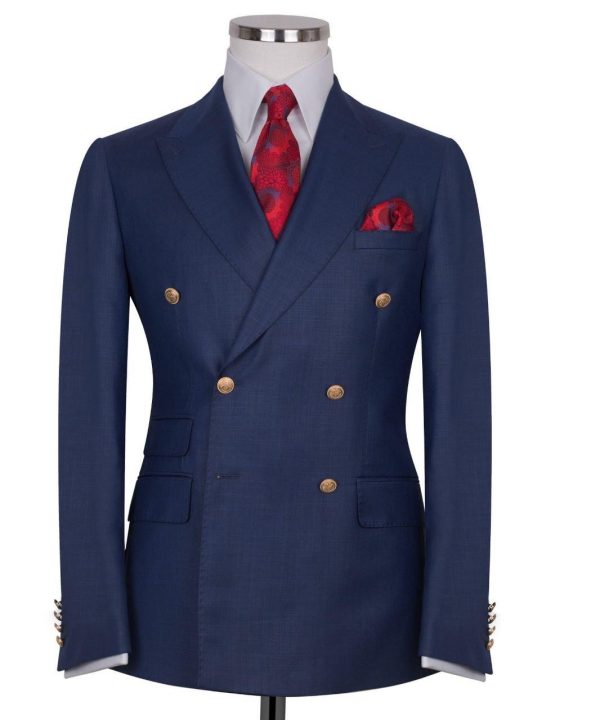 Classic Double-Breasted Suit