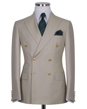 Classic Double-Breasted Suit