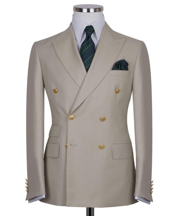 Classic Double-Breasted Suit