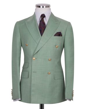 Classic Double-Breasted Suit