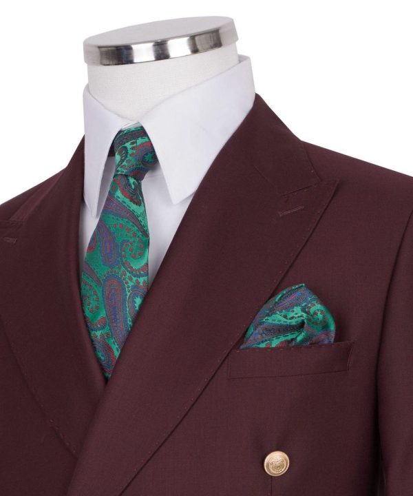 Classic Double-Breasted Suit - Image 4