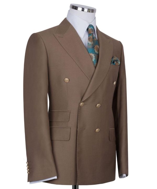 Classic Double-Breasted Suit - Image 3